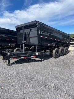 2027 IronBull DTB8316 83x16 21000GVWR 3-7000LB Axles 4' Sides Telescopic
