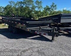 2027 IronBull DDP9616 96x16 14999 GVWR 18" Fold Down Sides Scissor Hoist - New Dump Trailer for sale by Joe's Trailer Mfg in Clarklake, Michigan