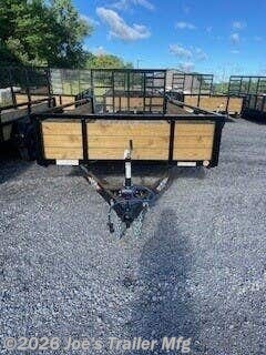 2026 H&H 7x14 7000 GVWR Tube Top Wood Side