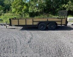 New 2026 H&H 7x16 7000 GVWR Tube Top Wood Side available in Clarklake, Michigan