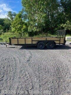 New 2026 H&H 7x16 7000 GVWR Tube Top Wood Side available in Clarklake, Michigan