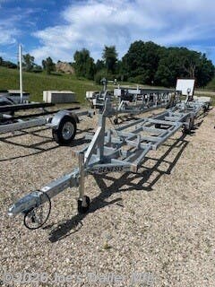 2026 Tandem PC24 24'  4900 GVWR Galvanized Crank Up  Tandem Axle by Genesis Trailers from Joe's Trailer Mfg in Clarklake, Michigan