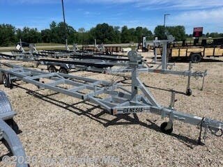 2026 Genesis Trailers Tandem PC24 24'  4900 GVWR Galvanized Crank Up  Tandem Axle - New Boat Trailer for sale by Joe's Trailer Mfg in Clarklake, Michigan