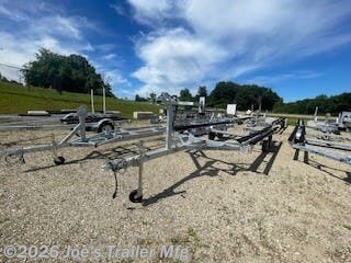 2026 Genesis Trailers Tandem PF20 20' 5000 GVWR Tandem No Tail - New Boat Trailer for sale by Joe's Trailer Mfg in Clarklake, Michigan