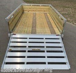 2026 H7612WSA-030 76X12 2990 GVWR ALUMINUM WOOD SIDE by H&H from Joe's Trailer Mfg in Clarklake, Michigan