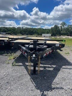 2027 IronBull 102x22 14000 GVWR Tilt Deck Dual Cylinder