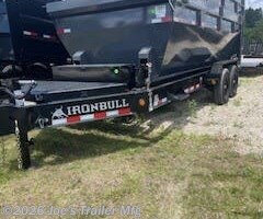 2027 IronBull 83x16 14999 GVWR Scissor Hoist Roll Off Dump
