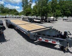2026 IronBull 81x24 20000 GVWR Heavy Duty Gravity Tilt - New Tilt Deck Trailer for sale by Joe's Trailer Mfg in Clarklake, Michigan