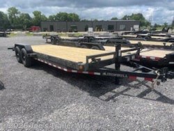 2027 IronBull 83x22 14000 GVWR 2' Dovetail W/Slide in Ramps - New Equipment Trailer for sale by Joe's Trailer Mfg in Clarklake, Michigan