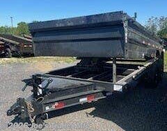 2026 83x16 14999 GVWR 2' Sides W/Scissor Hoist by IronBull from Joe's Trailer Mfg in Clarklake, Michigan