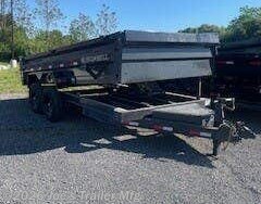 New 2026 IronBull 83x16 14999 GVWR 2' Sides W/Scissor Hoist available in Clarklake, Michigan