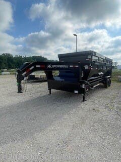 2027 IronBull DBG8320 83x20 16000 GVWR 2-10K Jacks Scissor Hoist - New Roll-Off Trailer for sale by Joe's Trailer Mfg in Clarklake, Michigan