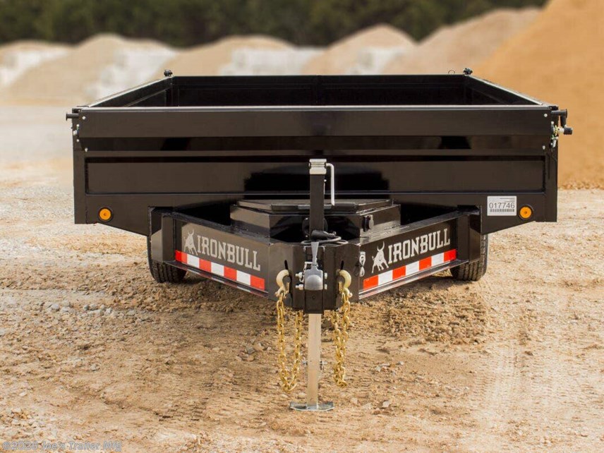 New 2026 IronBull DDP9614 96x14 14999 GVWR 18" Fold Down Sides available in Clarklake, Michigan