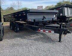2026 DDP9614 96x14 14999 GVWR 18" Fold Down Sides by IronBull from Joe's Trailer Mfg in Clarklake, Michigan