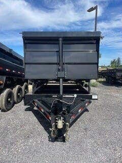 2027 IronBull DTB8316 83x16 21000GVWR 21000 GVWR 3 Axles 4' Sides - New Dump Trailer for sale by Joe's Trailer Mfg in Clarklake, Michigan