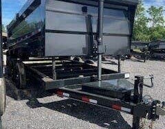 New 2027 IronBull DTB8316 83x16 21000GVWR 21000 GVWR 3 Axles 4' Sides available in Clarklake, Michigan