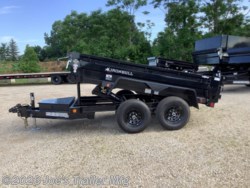2027 IronBull 60x10 9990 GVWR 18" Sides Scissor Hoist - New Dump Trailer for sale by Joe's Trailer Mfg in Clarklake, Michigan