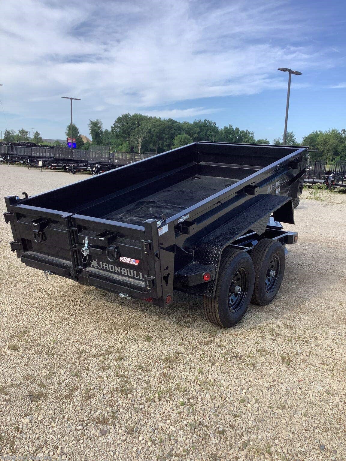 New 2027 IronBull 60x10 9990 GVWR 18" Sides Scissor Hoist available in Clarklake, Michigan