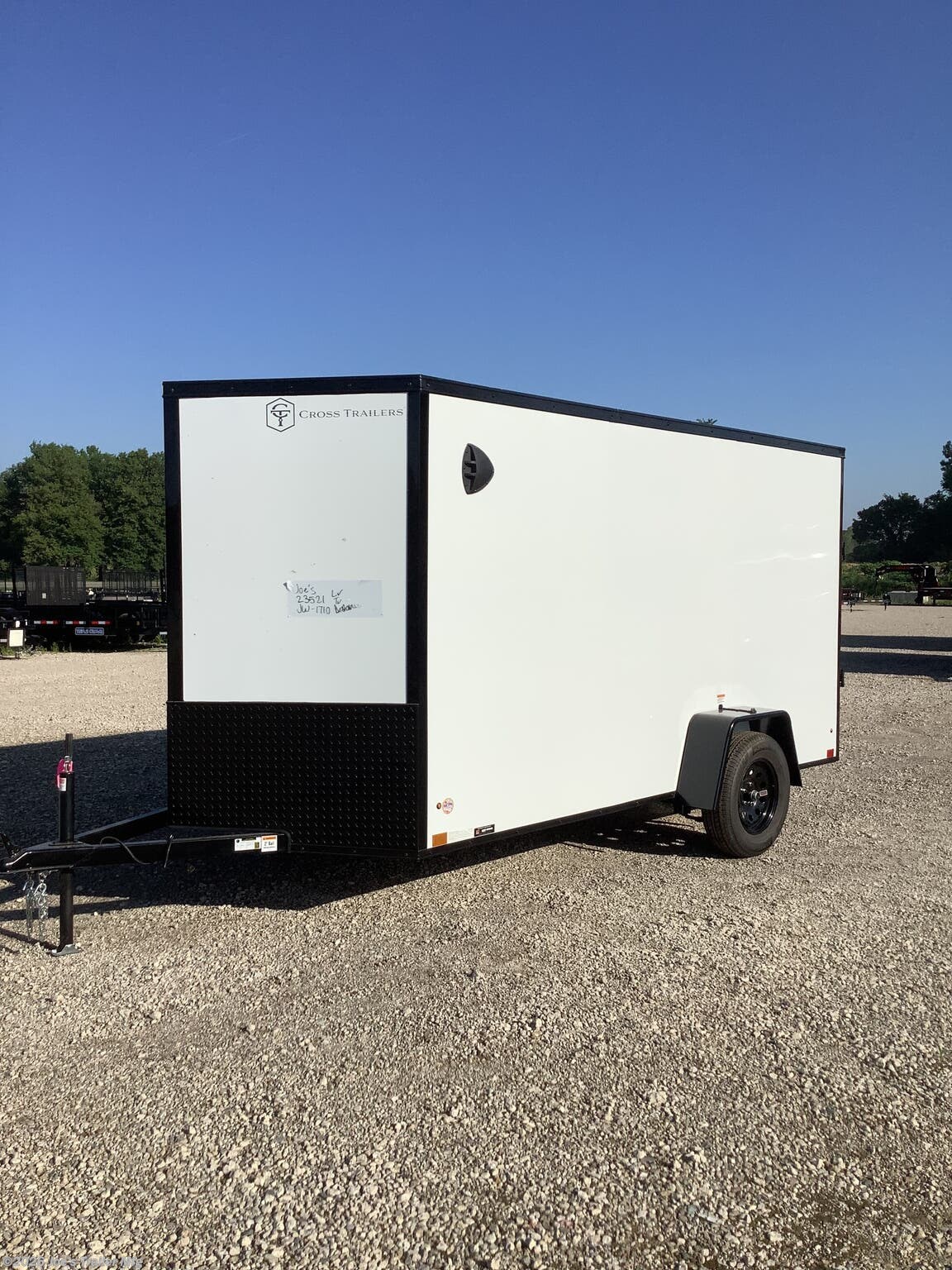 2026 Cross Trailers 6x12 2990 GVWR 72" Interior Height - New Cargo Trailer for sale by Joe's Trailer Mfg in Clarklake, Michigan
