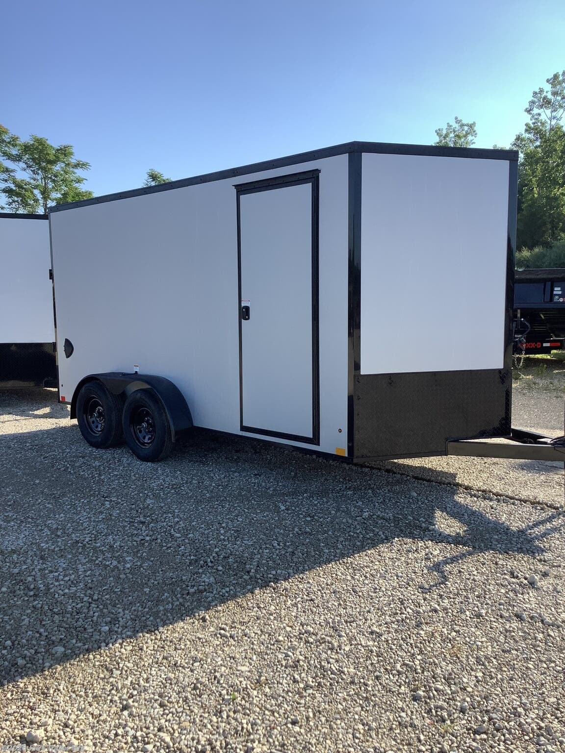 2027 7x14 7000 GVWR 78" Interior Height by Cross Trailers from Joe's Trailer Mfg in Clarklake, Michigan