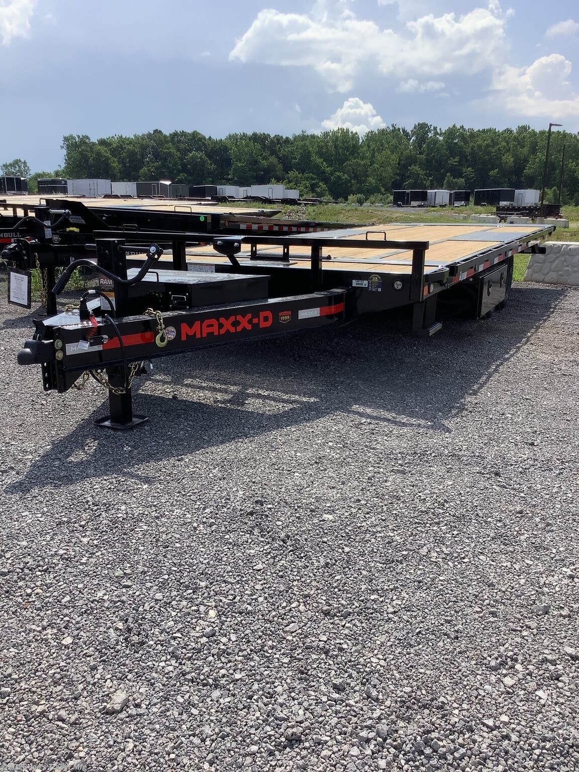 2027 102x24 14000 GVWR Wireless Remote W/Chargers by MAXX-D from Joe's Trailer Mfg in Clarklake, Michigan