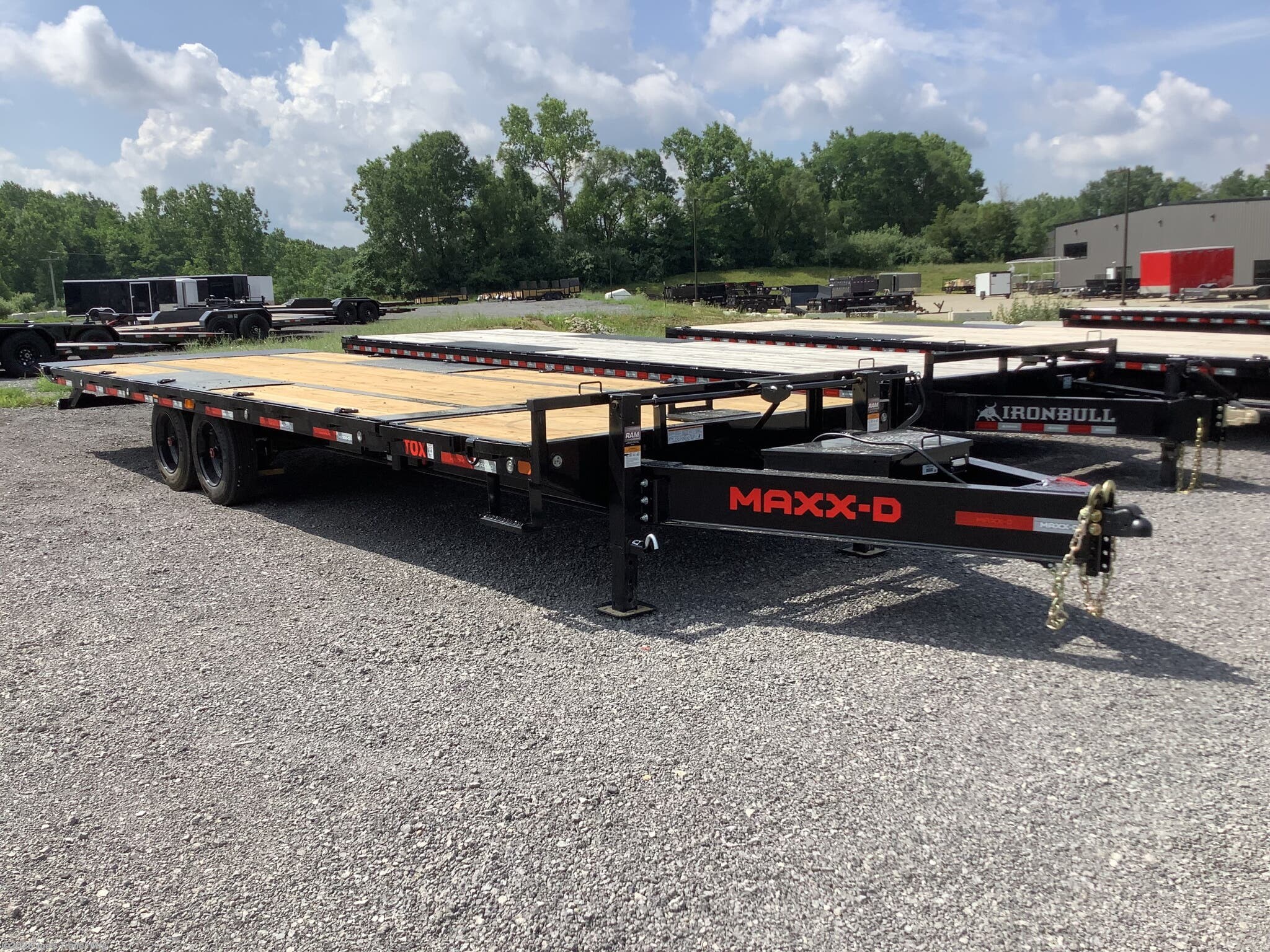 2027 102x26 17,500 GVWR Tuff Wireless Remote W/Chargers by MAXX-D from Joe's Trailer Mfg in Clarklake, Michigan