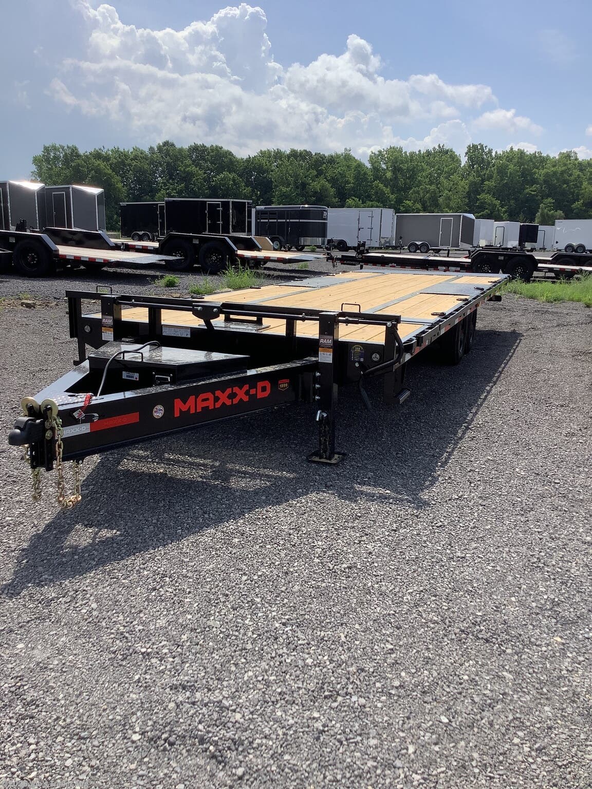 2027 MAXX-D 102x26 17,500 GVWR Tuff Wireless Remote W/Chargers - New Tilt Deck Trailer for sale by Joe's Trailer Mfg in Clarklake, Michigan