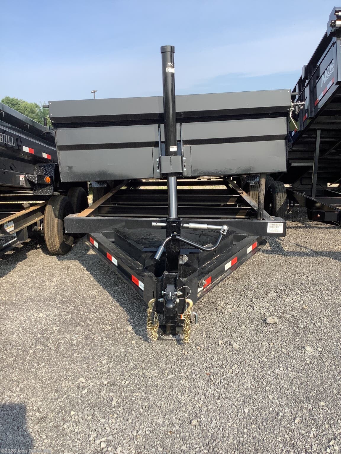 2027 IronBull 83x16 14999 GVWR 2' Sides W/Telescopic Cylinder