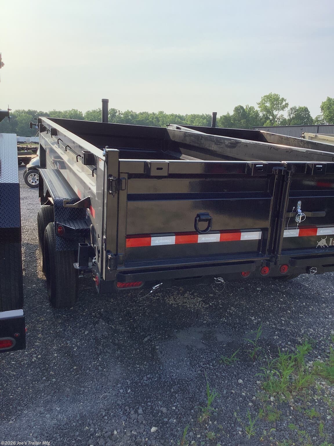 2027 IronBull 83x16 14999 GVWR 2' Sides W/Telescopic Cylinder - New Dump Trailer for sale by Joe's Trailer Mfg in Clarklake, Michigan