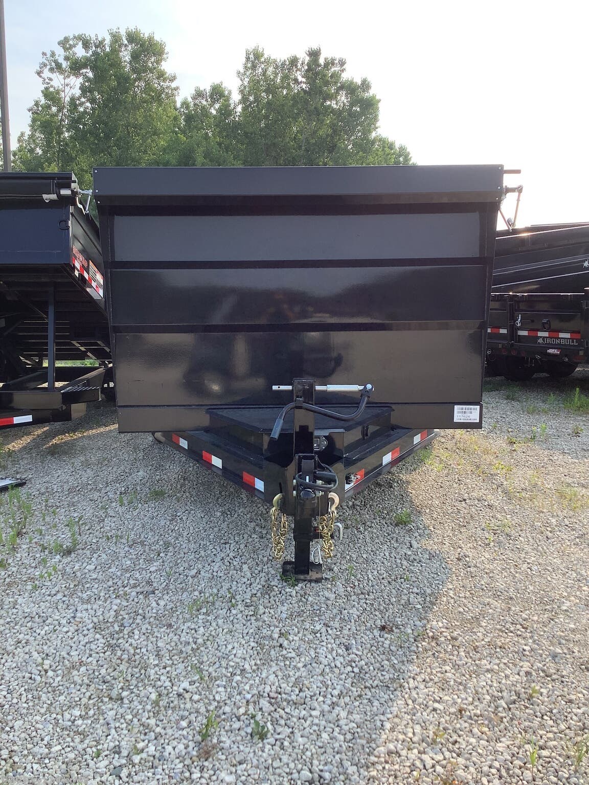 2027 IronBull 83x14 14999 GVWR 4' Sides W/Scissor Hoist