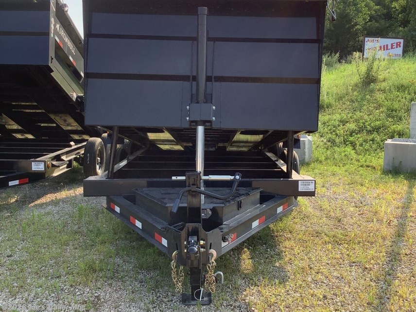 New 2027 IronBull DTB8314 83X14 14900 GVWR W/Telescopic Cylinder & 4' Sides available in Clarklake, Michigan