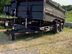 2027 IronBull DTB8314 83X14 14900 GVWR W/Telescopic Cylinder & 4' Sides - New Dump Trailer for sale by Joe's Trailer Mfg in Clarklake, Michigan