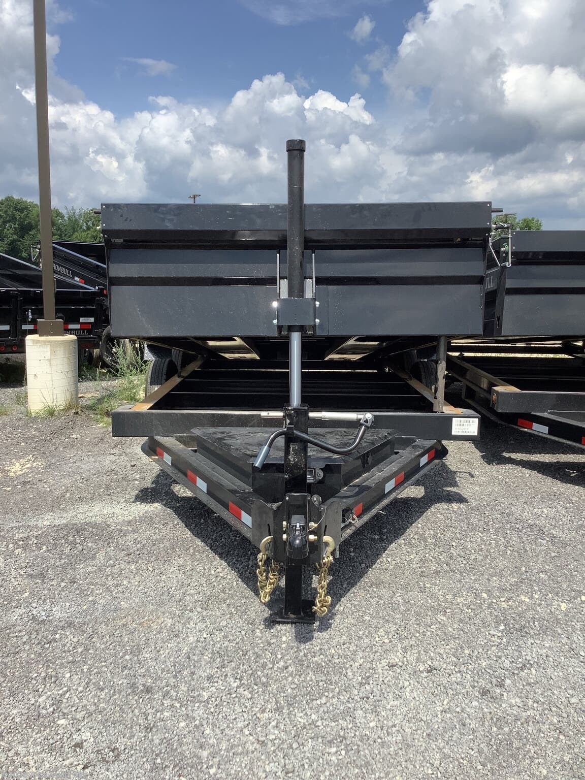 2027 IronBull DTB8314 83X14 14999 GVWR 2' SIDES TELESCOPIC DUMP