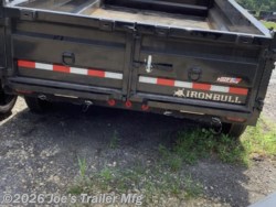 New 2027 IronBull DTB8314 83X14 14999 GVWR 2' SIDES TELESCOPIC DUMP available in Clarklake, Michigan