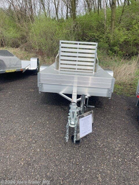 New 2027 Aluma 548ESA-S-TG 54X8 2000 GVWR 12" Aluminum Solid Sides available in Clarklake, Michigan