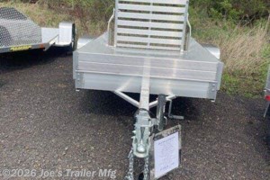 2027 Aluma 548ESA-S-TG 54X8 2000 GVWR 12" Aluminum Solid Sides