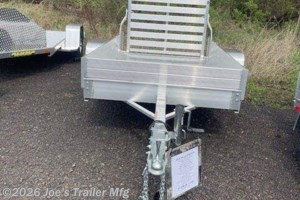 2027 Aluma 548ESA-S-TG 54X8 2000 GVWR 12" Aluminum Solid Sides