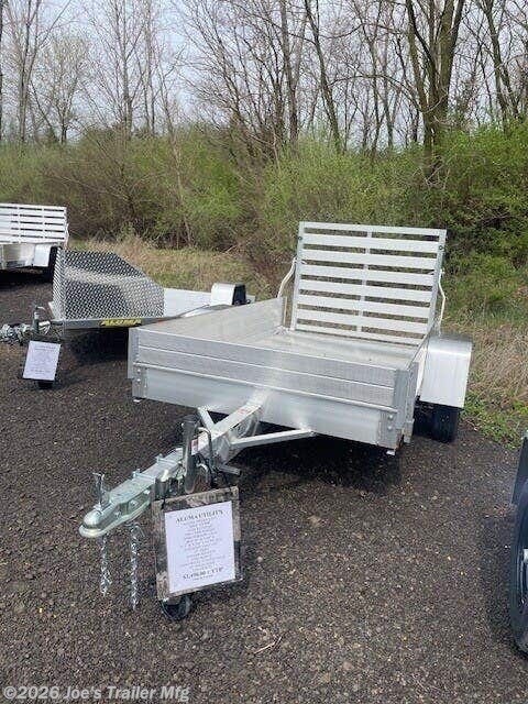 New 2027 Aluma 548ESA-S-TG 54X8 2000 GVWR 12" Aluminum Solid Sides available in Clarklake, Michigan