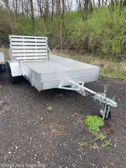 2027 Aluma 6310ESA-S-TG 63x10 2000 GVWR 12" Aluminum Solid Front &amp; Sides - New Equipment Trailer for sale by Joe's Trailer Mfg in Clarklake, Michigan