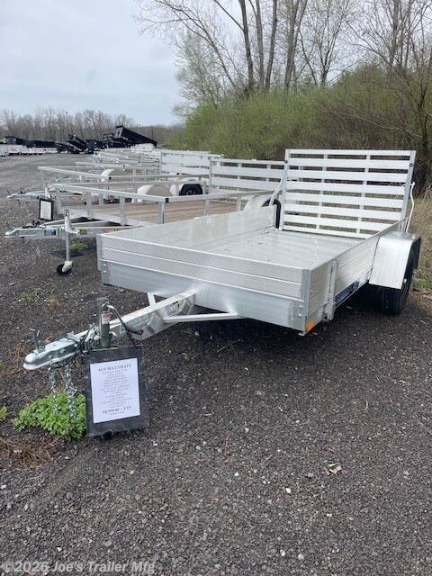 2027 6310ESA-S-TG 63x10 2000 GVWR 12" Aluminum Solid Front &amp; Sides by Aluma from Joe's Trailer Mfg in Clarklake, Michigan