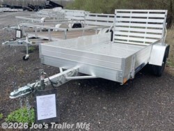 2027 6310ESA-S-TG 63x10 2000 GVWR 12" Aluminum Solid Front & Sides by Aluma from Joe's Trailer Mfg in Clarklake, Michigan