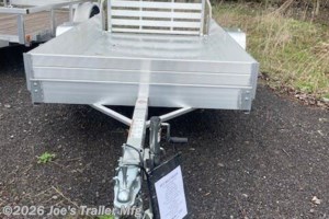 2027 Aluma 6310ESA-S-TG 63x10 2000 GVWR 12" Aluminum Solid Front & Sides