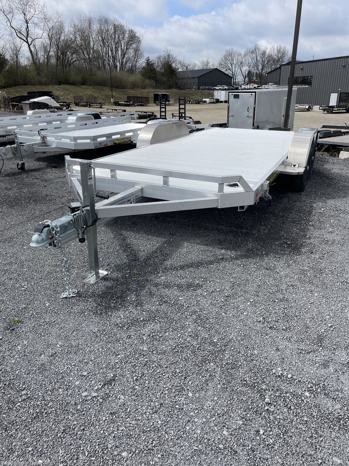 2027 Aluma 82x16 7000 GVWR Tilt Deck W/Removeable Fenders
