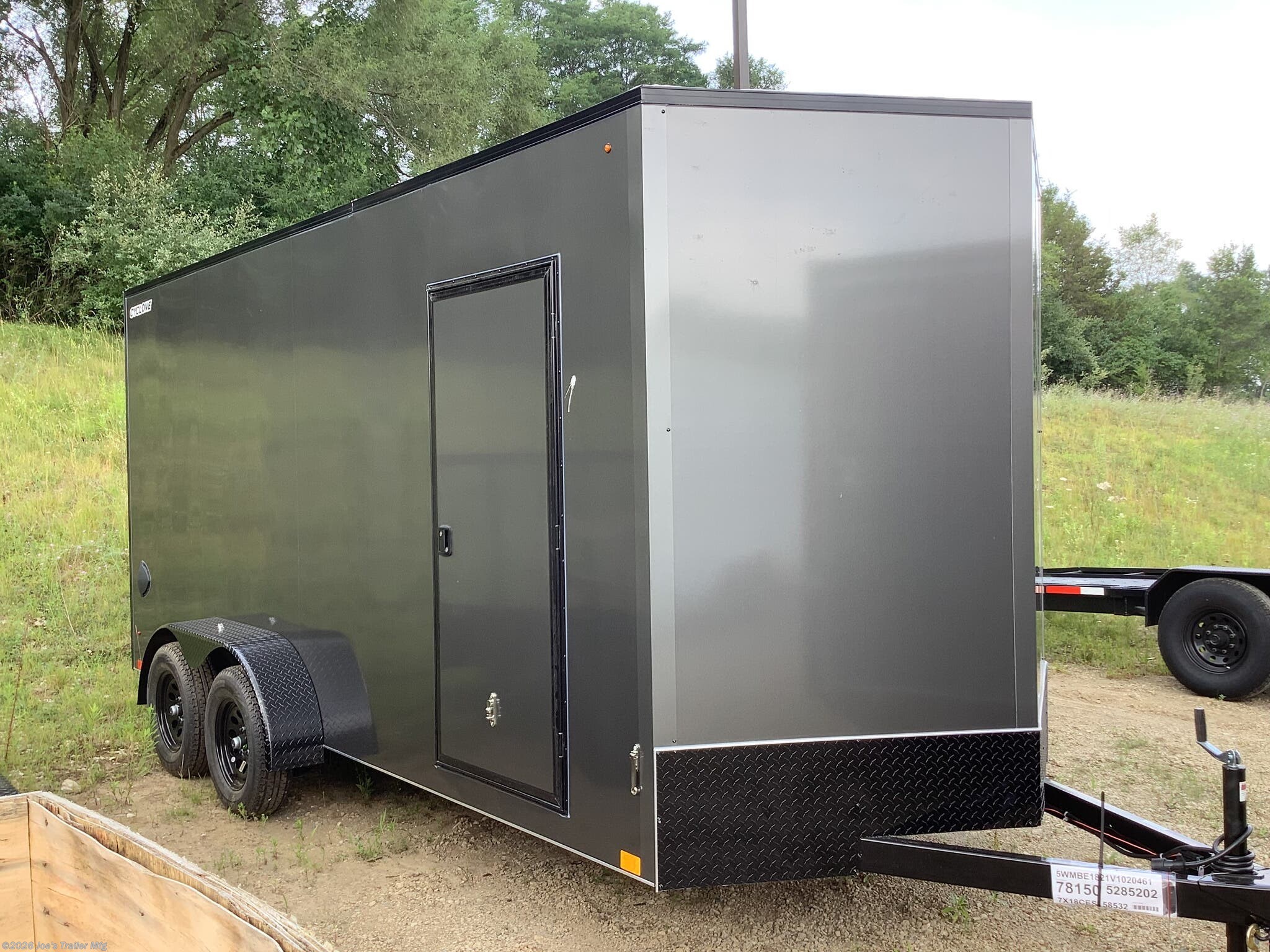 2027 Legend Trailers 7x18 7000 GVWR 84" Interior Height Blackout PCKG - New Cargo Trailer for sale by Joe's Trailer Mfg in Clarklake, Michigan