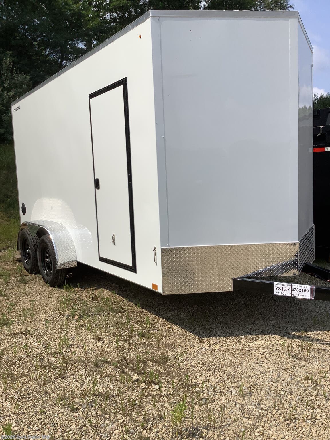 2027 7x16 7000 GVWR 84" Interior Height by Legend Trailers from Joe's Trailer Mfg in Clarklake, Michigan