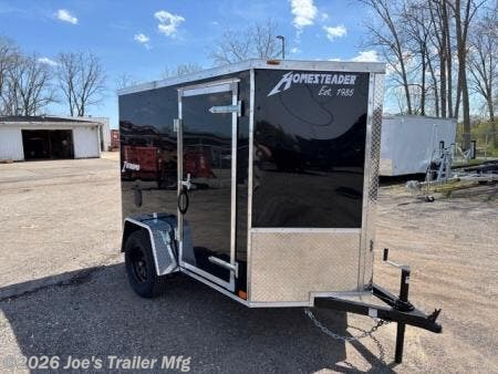 2026 5x8 2990GVWR 66" Interior Height by Homesteader from Joe's Trailer Mfg in Clarklake, Michigan