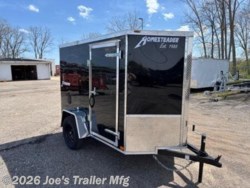 2026 5x8 2990GVWR 66" Interior Height by Homesteader from Joe's Trailer Mfg in Clarklake, Michigan