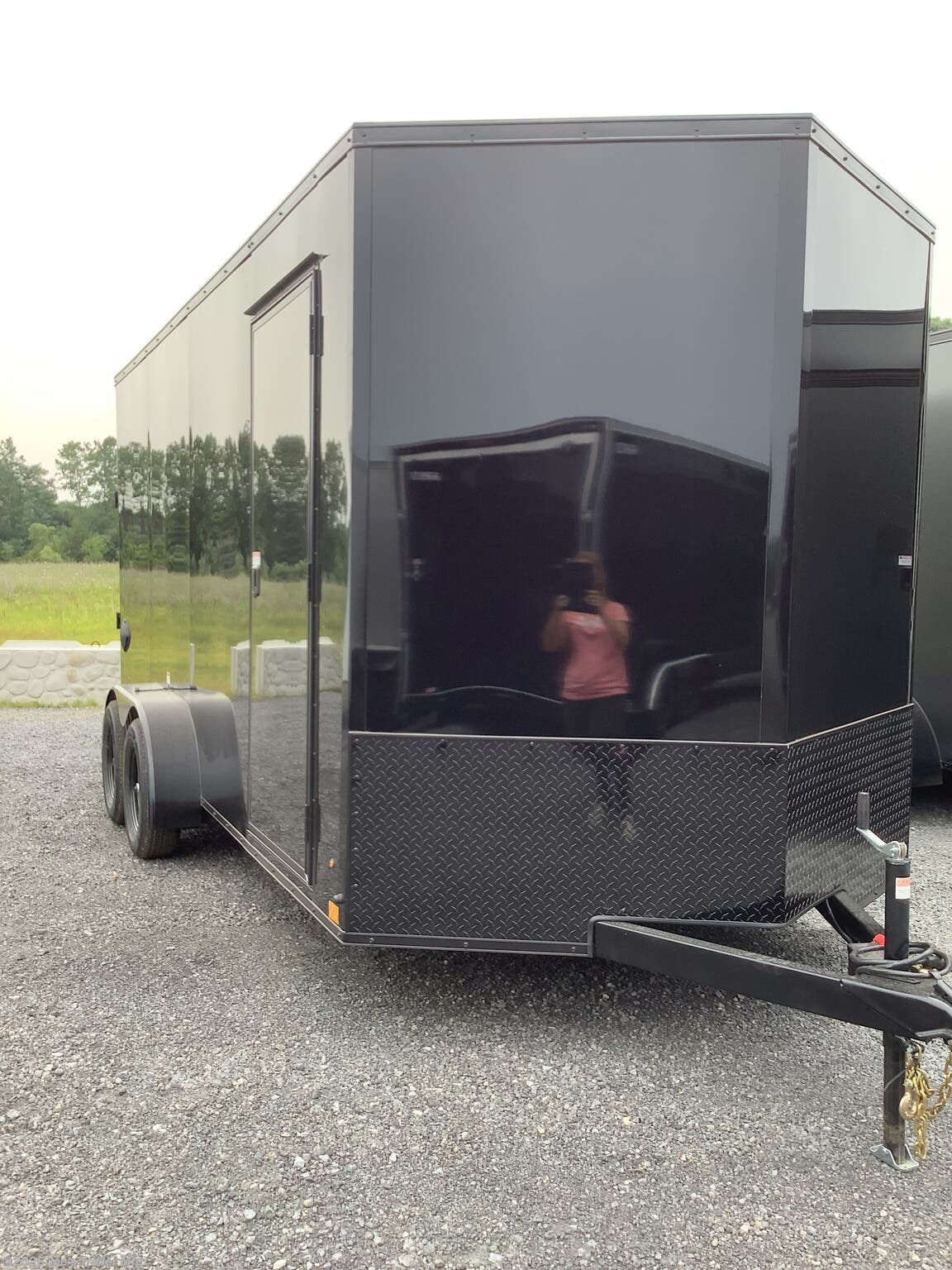 New 2027 Cross Trailers 7x16 7000 GVWR 84" Interior Height Blackout PCKG available in Clarklake, Michigan