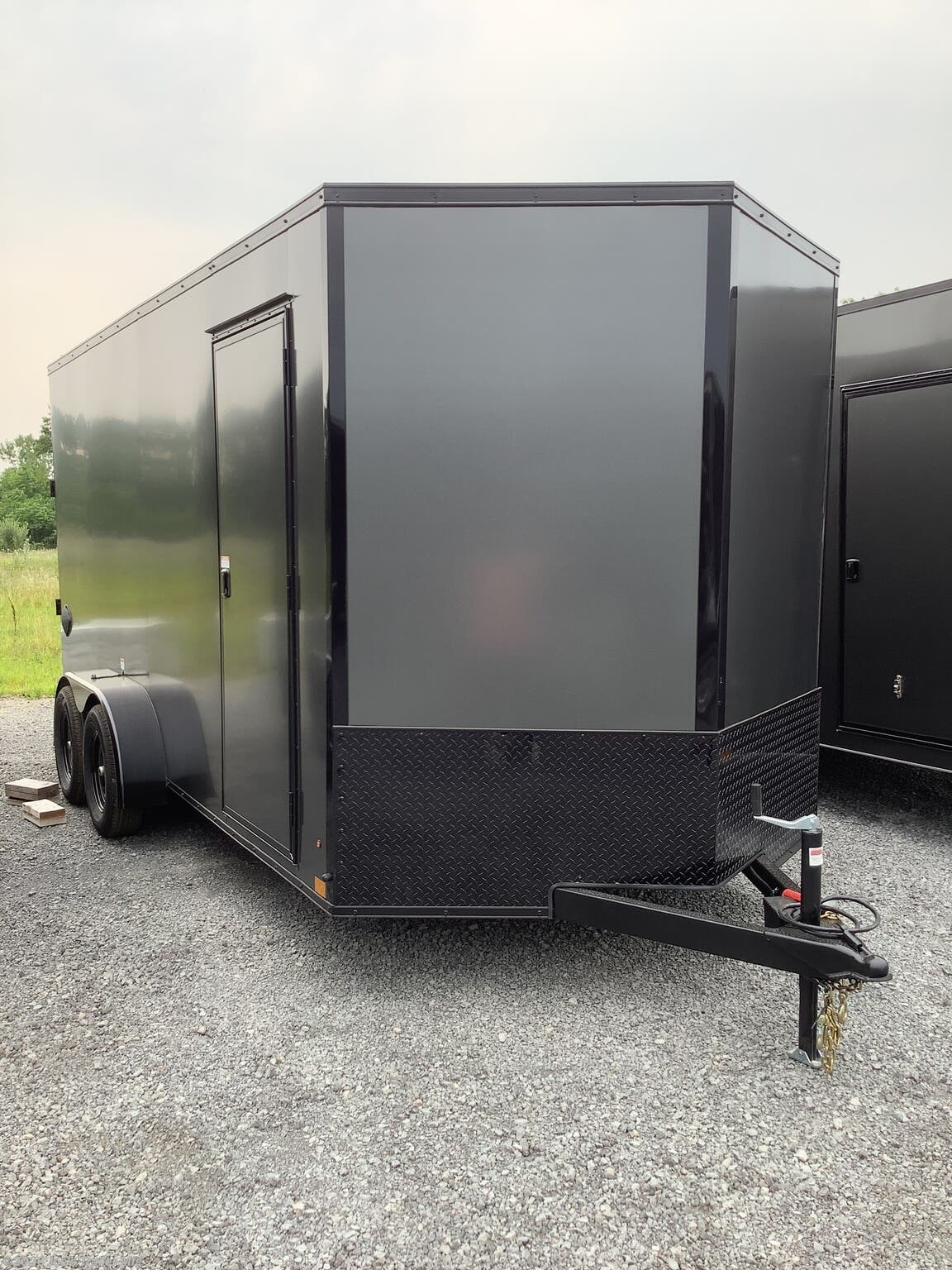 New 2027 Cross Trailers 7x16 7000 GVWR 84" Interior Height Blackout PCKG available in Clarklake, Michigan