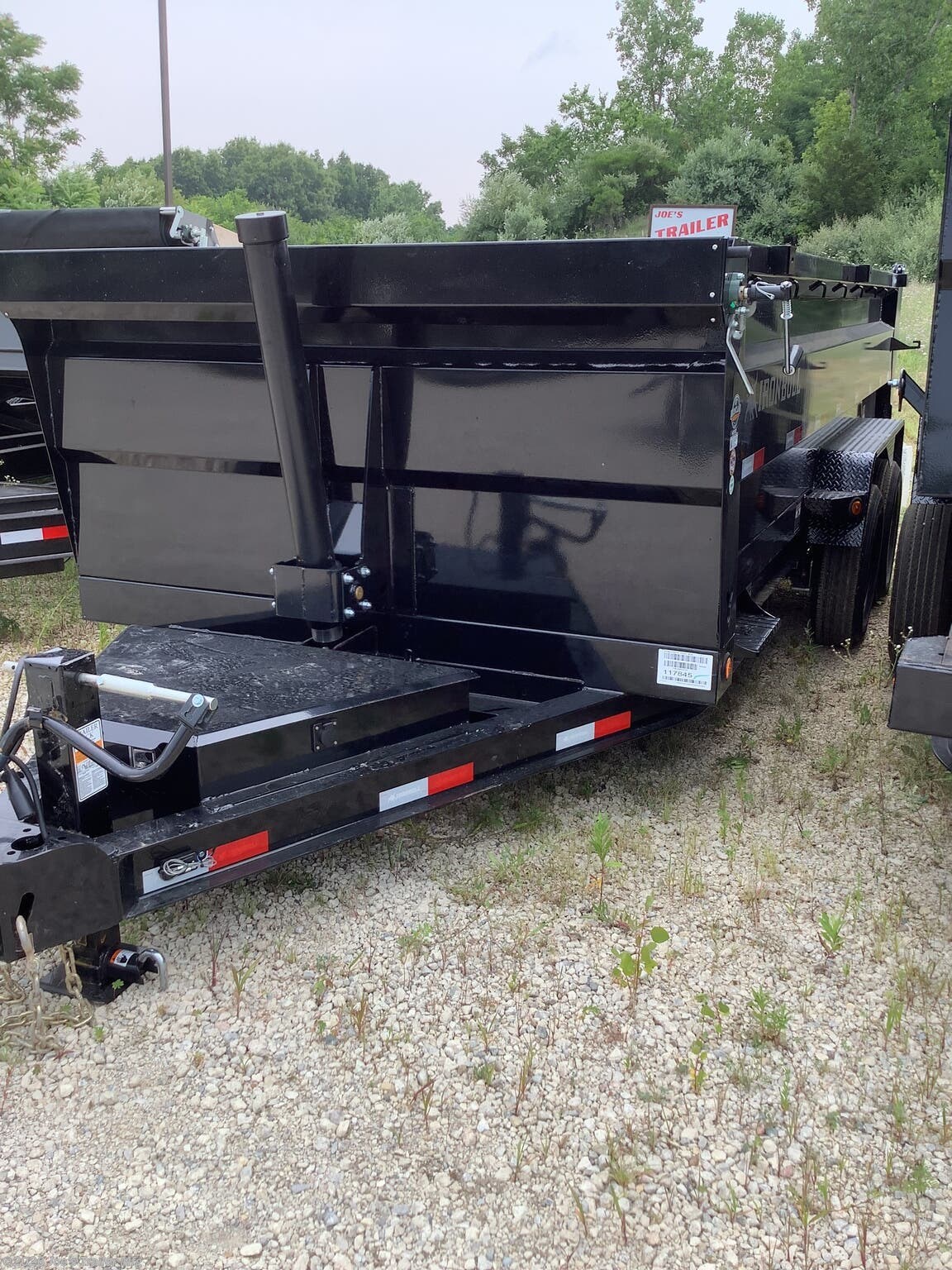 2027 IronBull 83x16 14900 GVWR 3' Sides - New Dump Trailer for sale by Joe's Trailer Mfg in Clarklake, Michigan